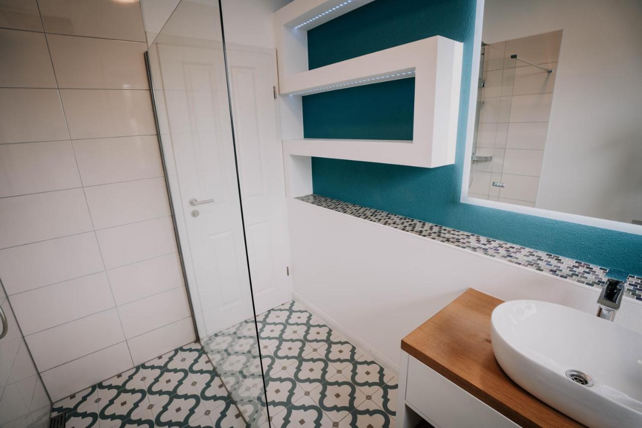 Soonwald Apartment Mit Garten & Hot Tube ชตรอมแบร์ก ภายนอก รูปภาพ