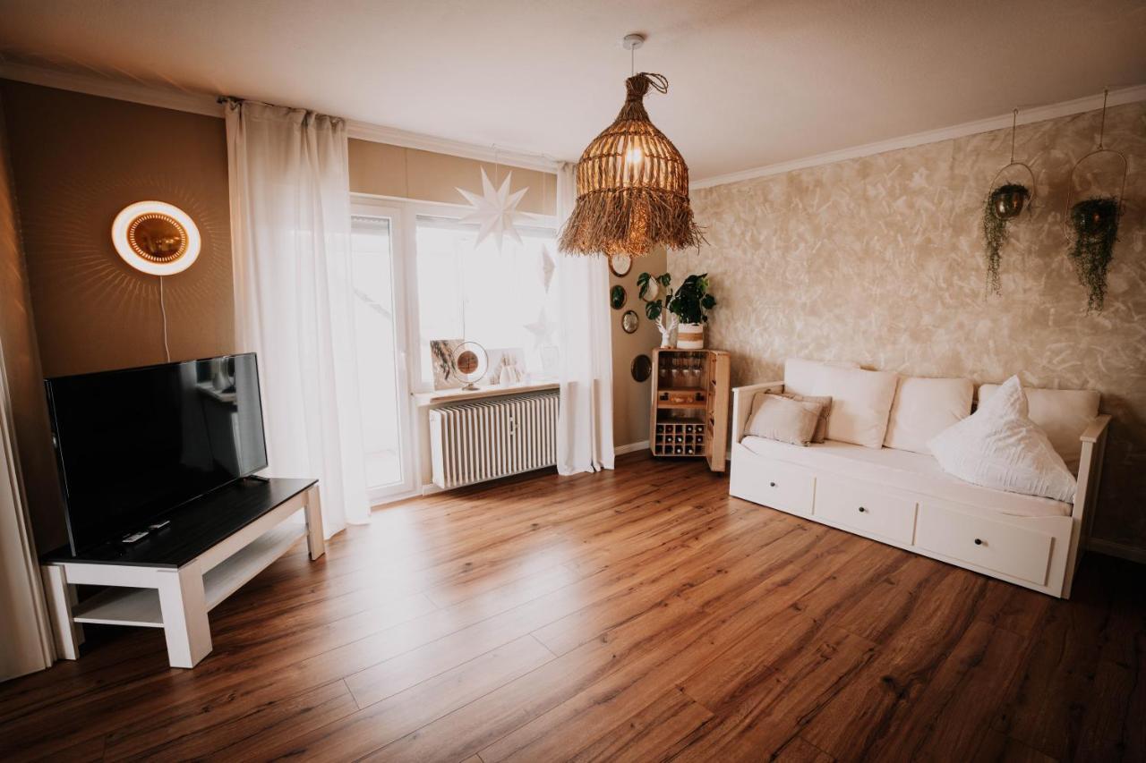 Soonwald Apartment Mit Garten & Hot Tube ชตรอมแบร์ก ภายนอก รูปภาพ